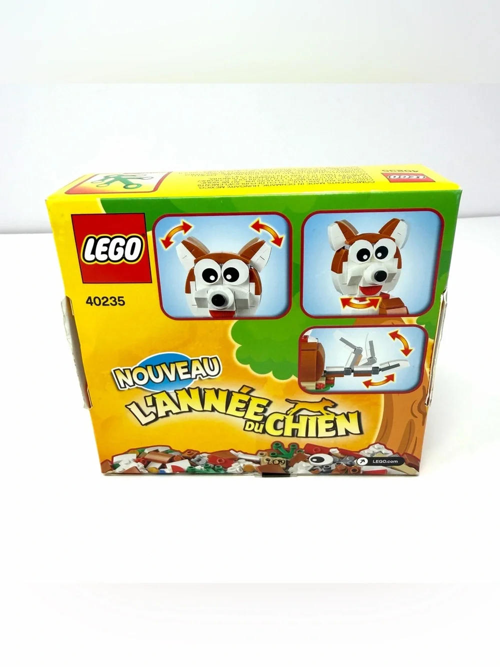 LEGO 40235 Seasonal Year of the Dog (156 Pieces) Brand New Sealed Sticker